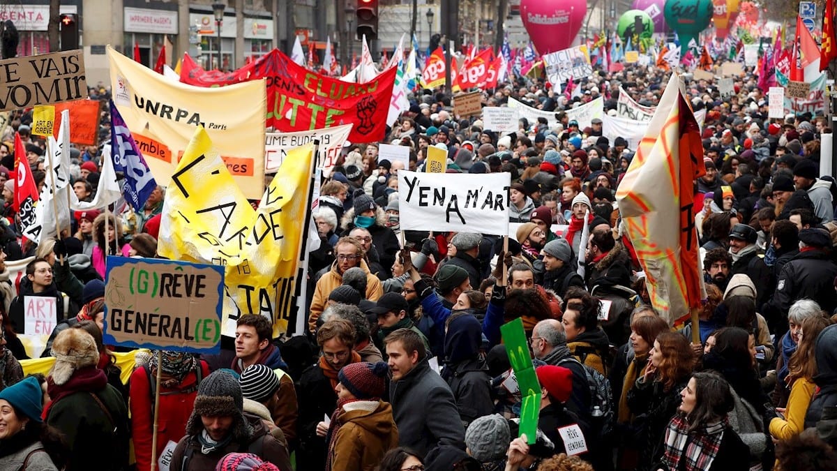 Protestas en Francia / EFE