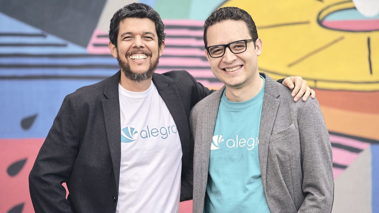 Jorge Soto y Santiago Villegas, cofundadores de Alegra.