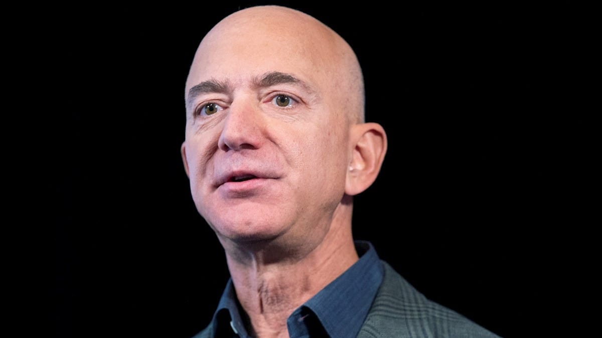 La cabeza de Jeff Bezos