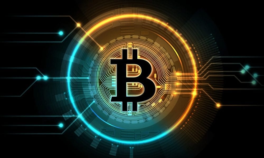 bitcoin pelno logotipas)