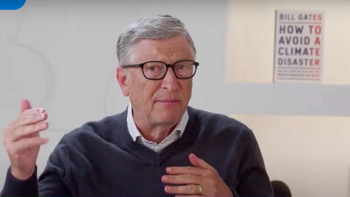 Bill Gates anuncia iniciativa para bajar el costo de las tecnologías de cero emisiones