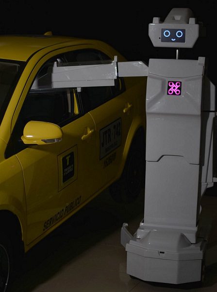 Robot taxis Bogotá