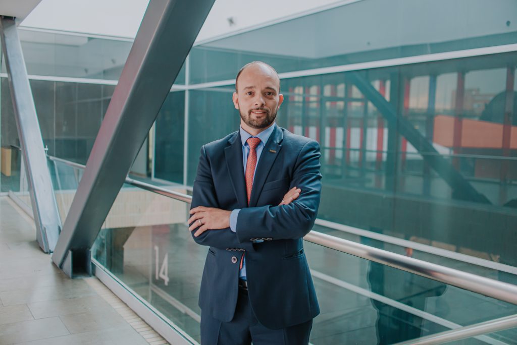Jerome Copin, director general de Países Andinos de la multinacional Thales.