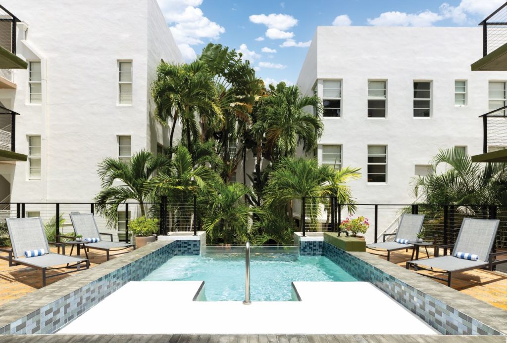 Miami Beach. The Balfour Hotel