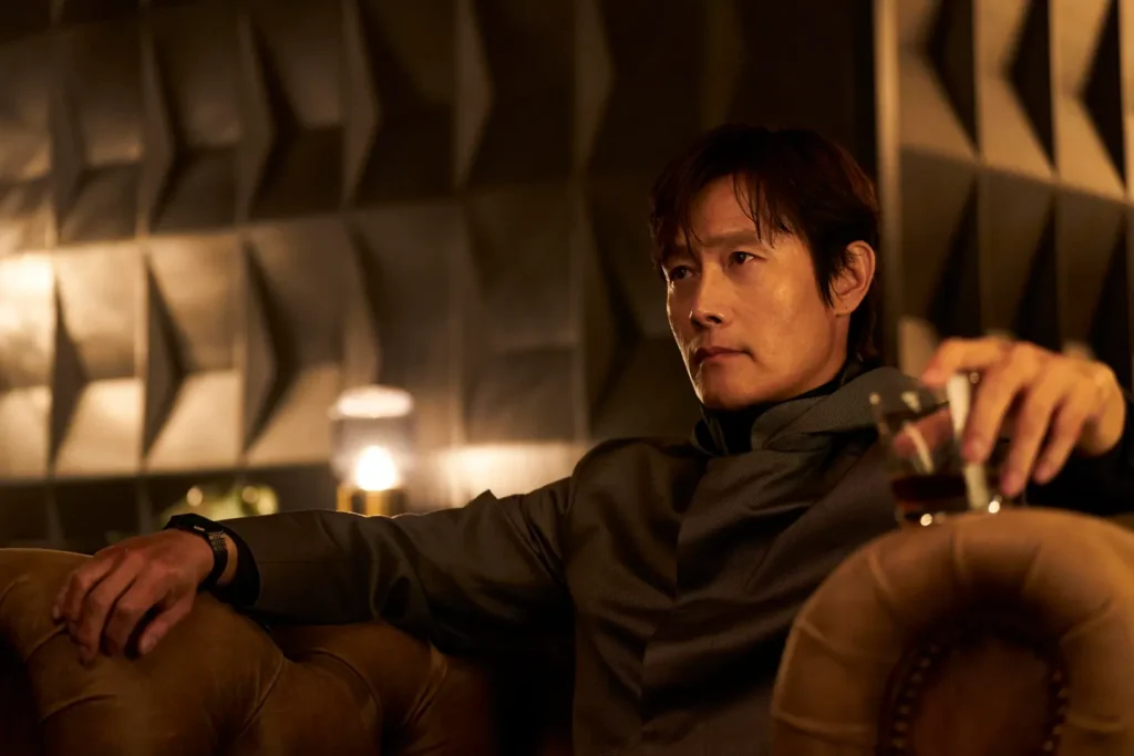 Lee Byung-hun interpreta nuevamente al Front Man en la temporada final de Squid Game.
Crédito: No Ju-han / Netflix
