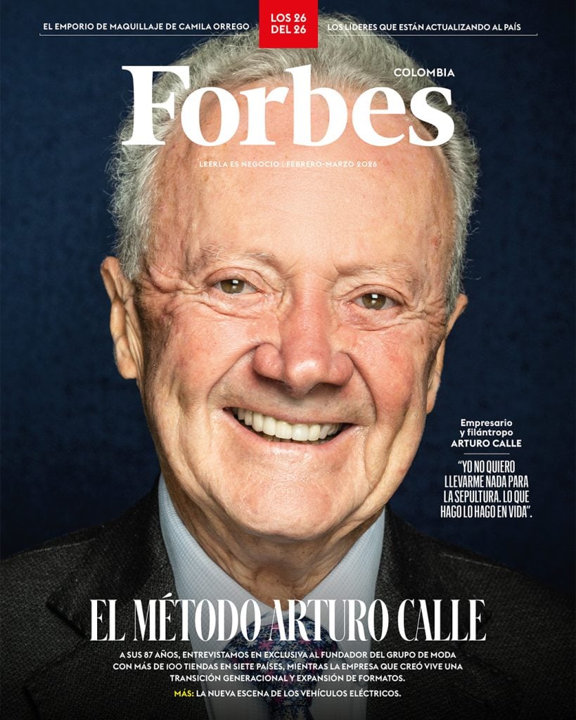 Portada Forbes Colombia Arturo Calle